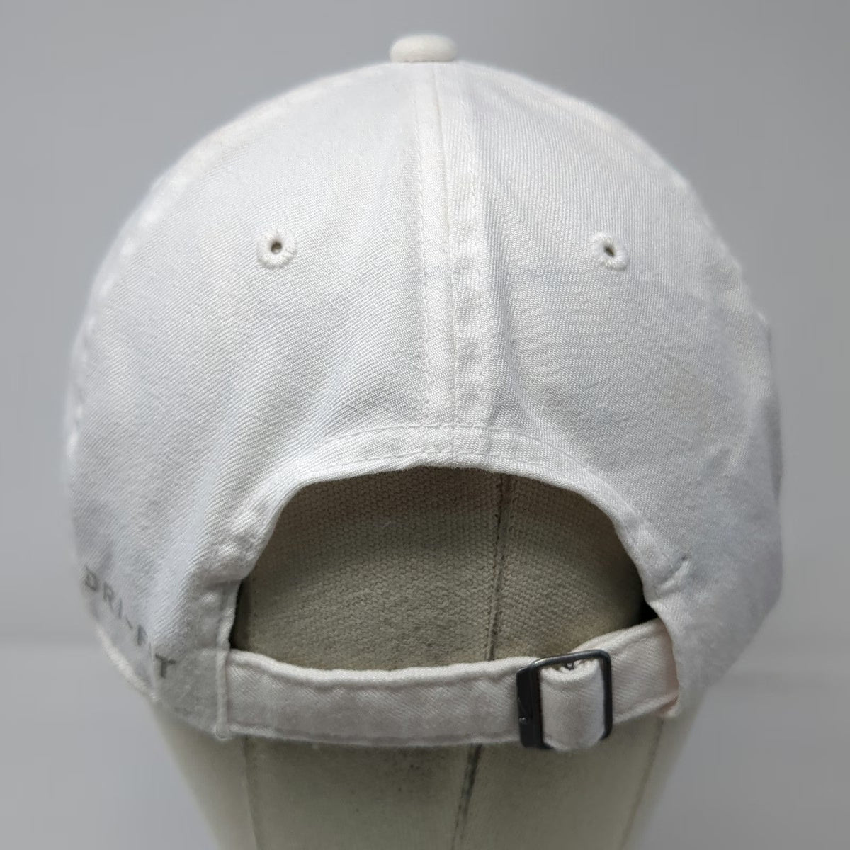 Nike Baseball Cap White One Size Pink Swoosh Heritage86 Dri-Fit Adjustable hat