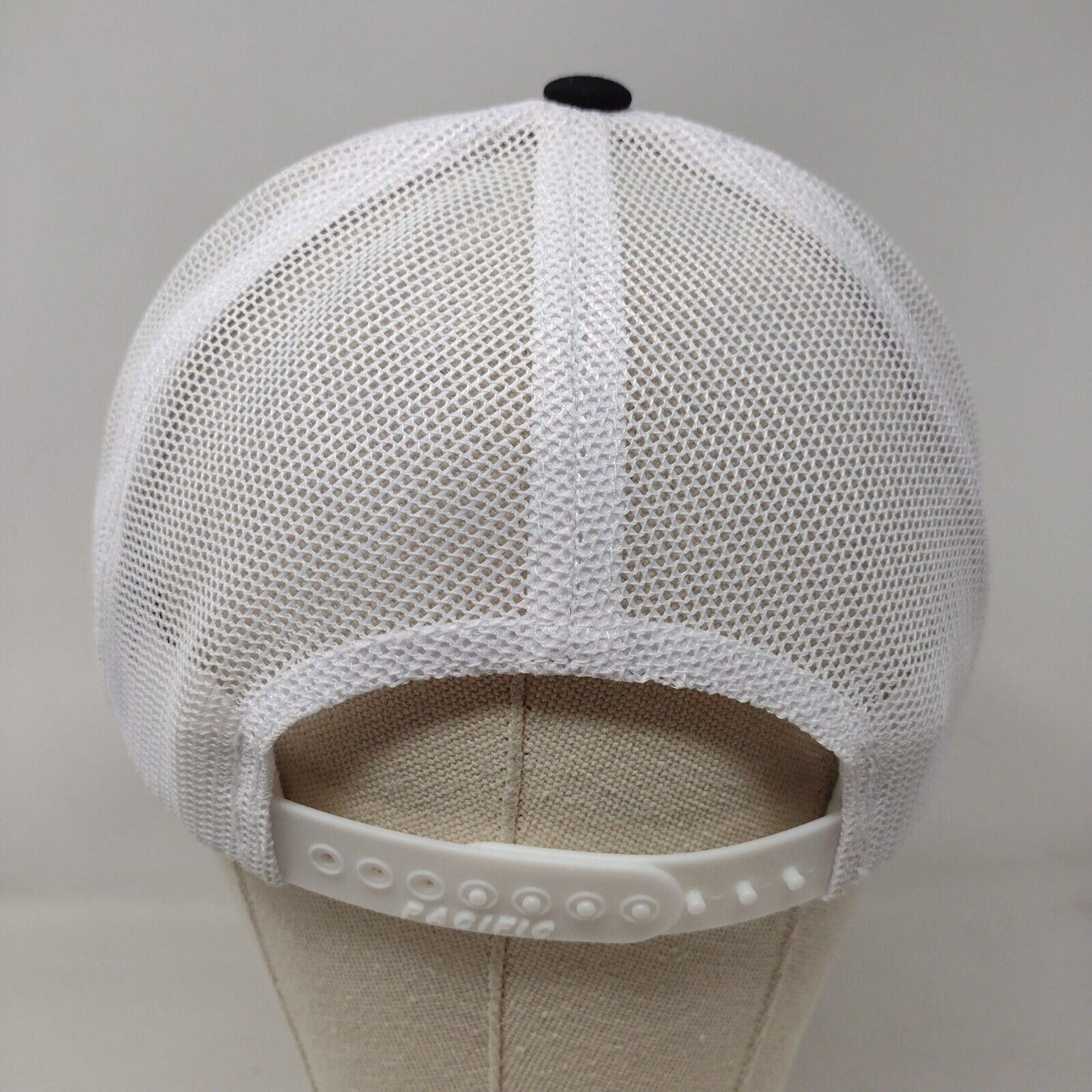 Idaho Peace Officers Memorial Snapback Trucker Hat Black OSFA Mesh Back