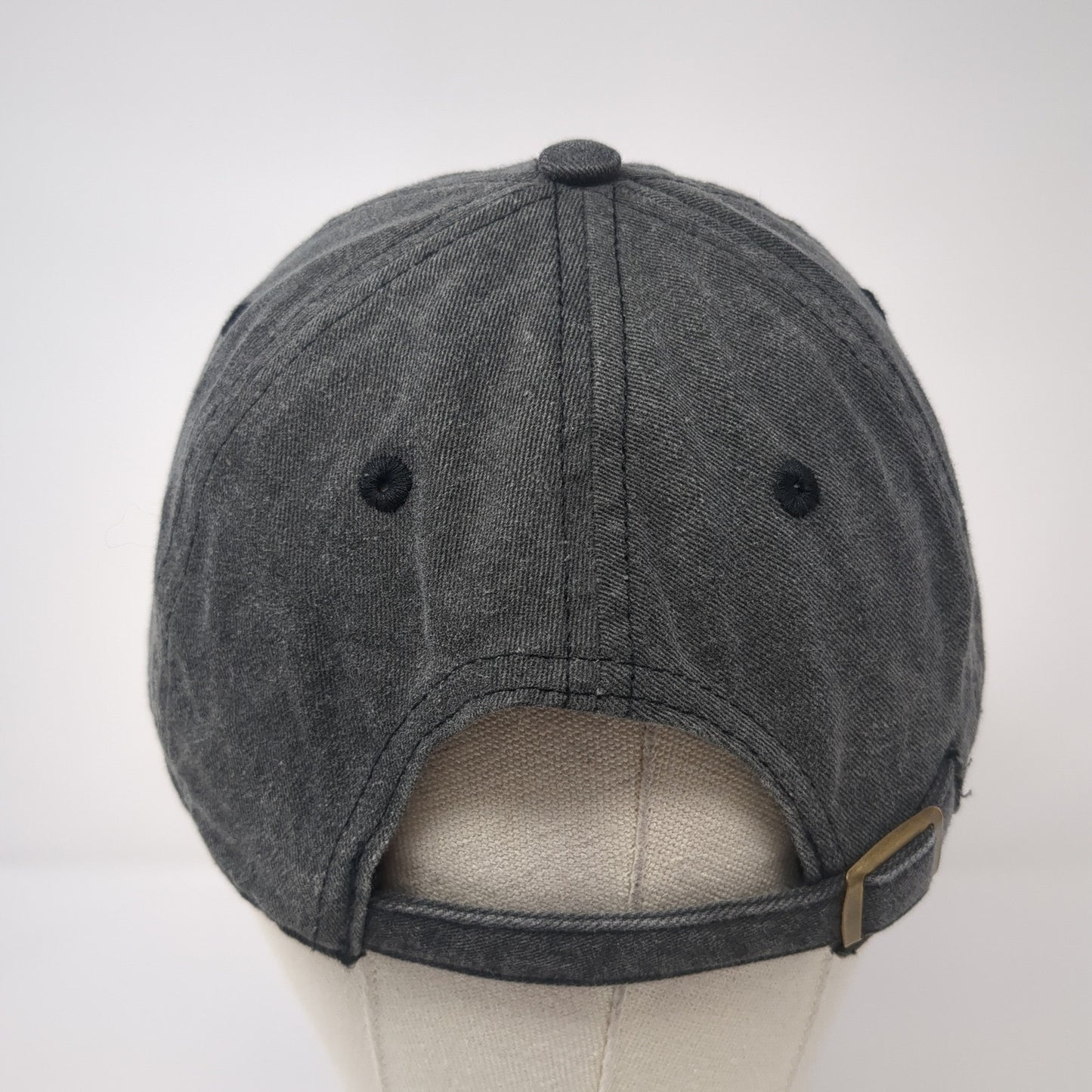 Manilow Rhinestone Slideback Hat Gray One Size Adjustable Authentic Pigment