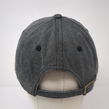 Manilow Rhinestone Slideback Hat Gray One Size Adjustable Authentic Pigment