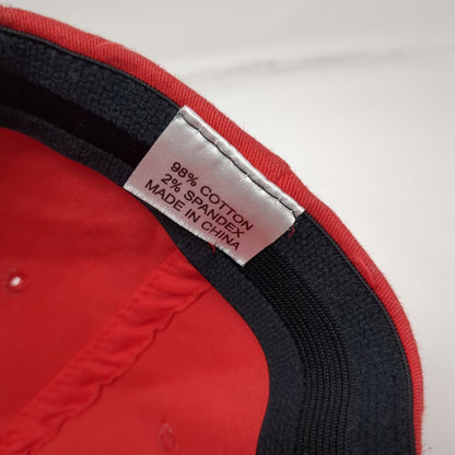 Polaris Baseball Cap Red One Size Fitted TekFlex Racing Graphics Star Logo Hat
