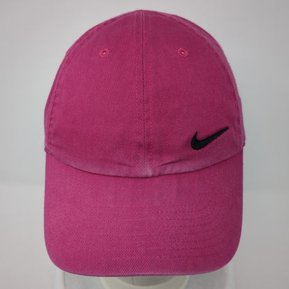 Nike Slideback Baseball Cap Pink One Size Adjustable Embroidered Heritage86