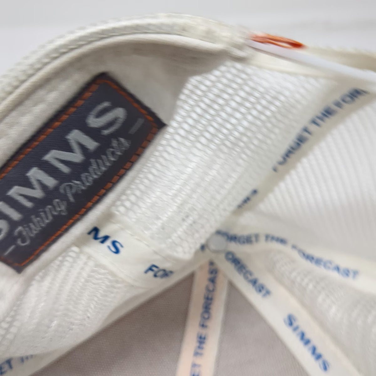Simms Trucker Hat Yellow One Size Fish Patch Mesh Back Bozeman Montana Snapback