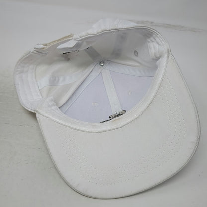 Patron Tequila Bee Logo Baseball Cap White One Size Adjustable Embroidered Hat