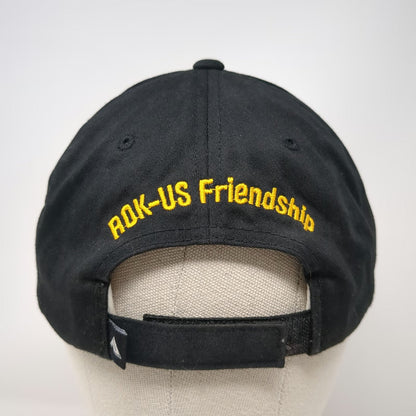 Pacific Headwear Baseball Cap Black One Size Korean War Forgotten Victory Hat