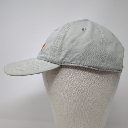 Adidas Baseball Cap Gray One Size Slideback Cotton Logo Patch Mountain Logo Hat