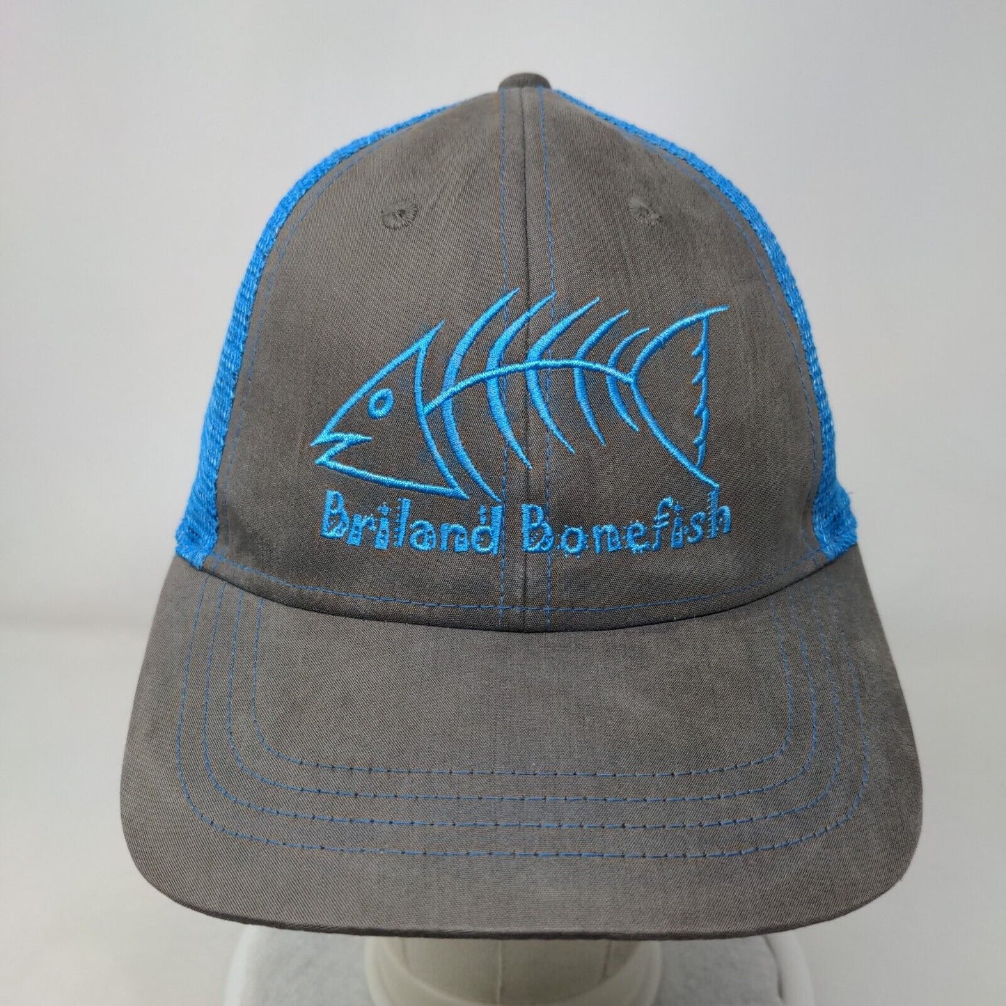 Briland Bonefish Snapback Trucker Hat Multicolor OS Mid Fit Embroidered Ahead