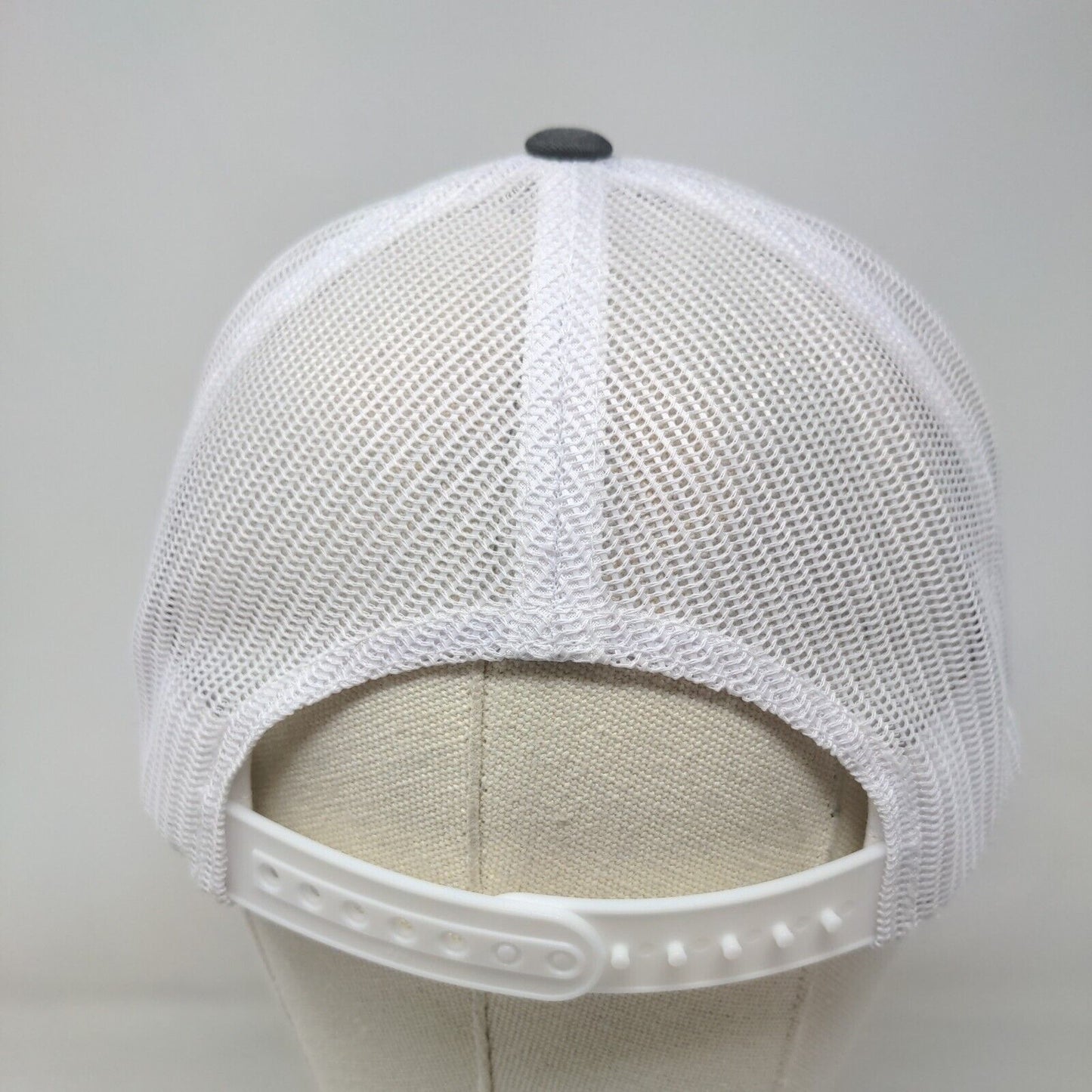 The North West Snapback Trucker Hat Gray One Size Mesh Back The Classics Yupoong