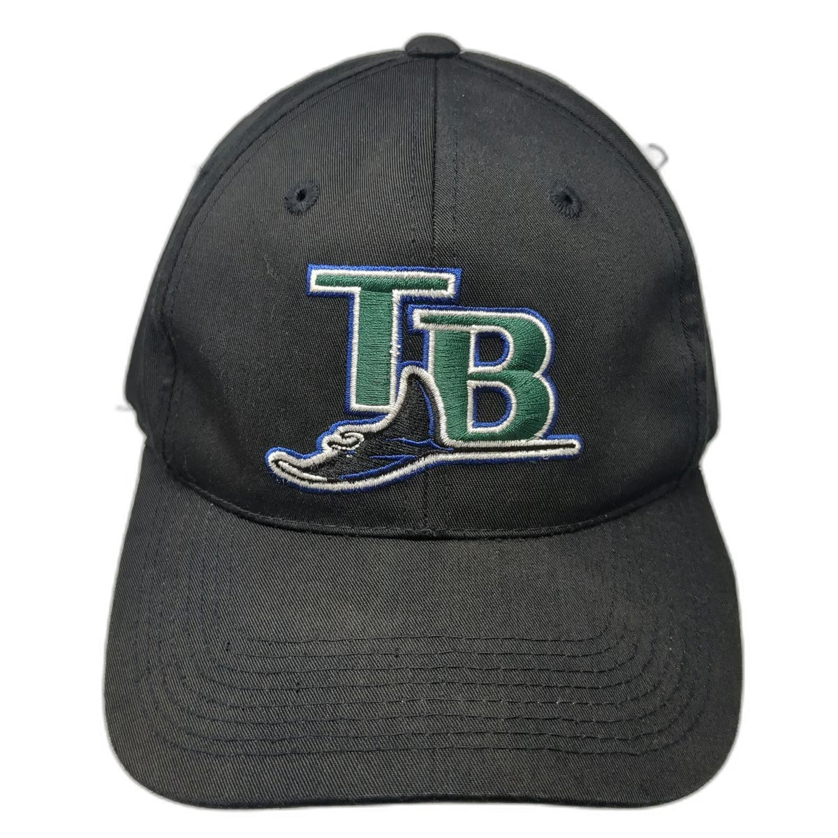 Outdoor Cap Tampa Bay Devil Rays MLB Snapback Hat Black One Size Gray Underbrim