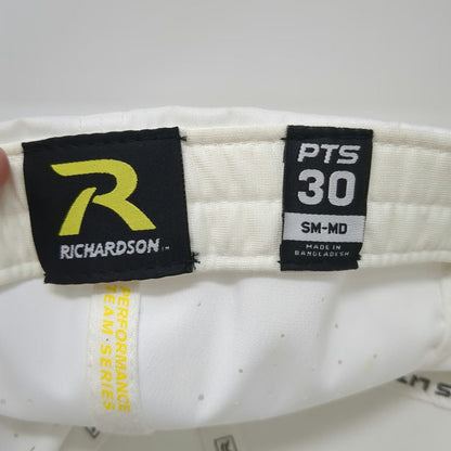 Richardson Baseball Cap White Black Blue M Crossfire Fastpitch Performance Hat
