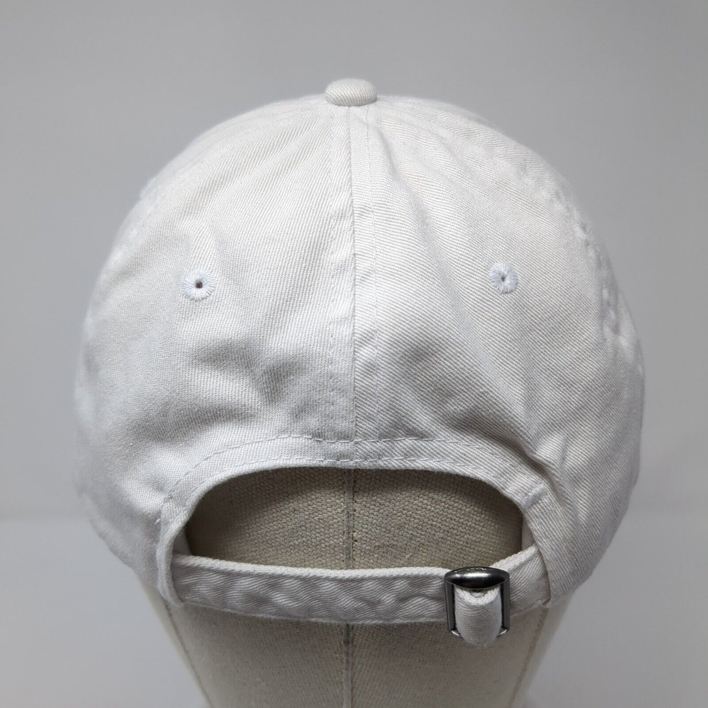 Village Green Golf Course Slideback Hat White One Size Adjustable Fahrenheit