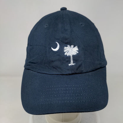 South Carolina Slideback Hat Blue One Size Embroidered Adjustable
