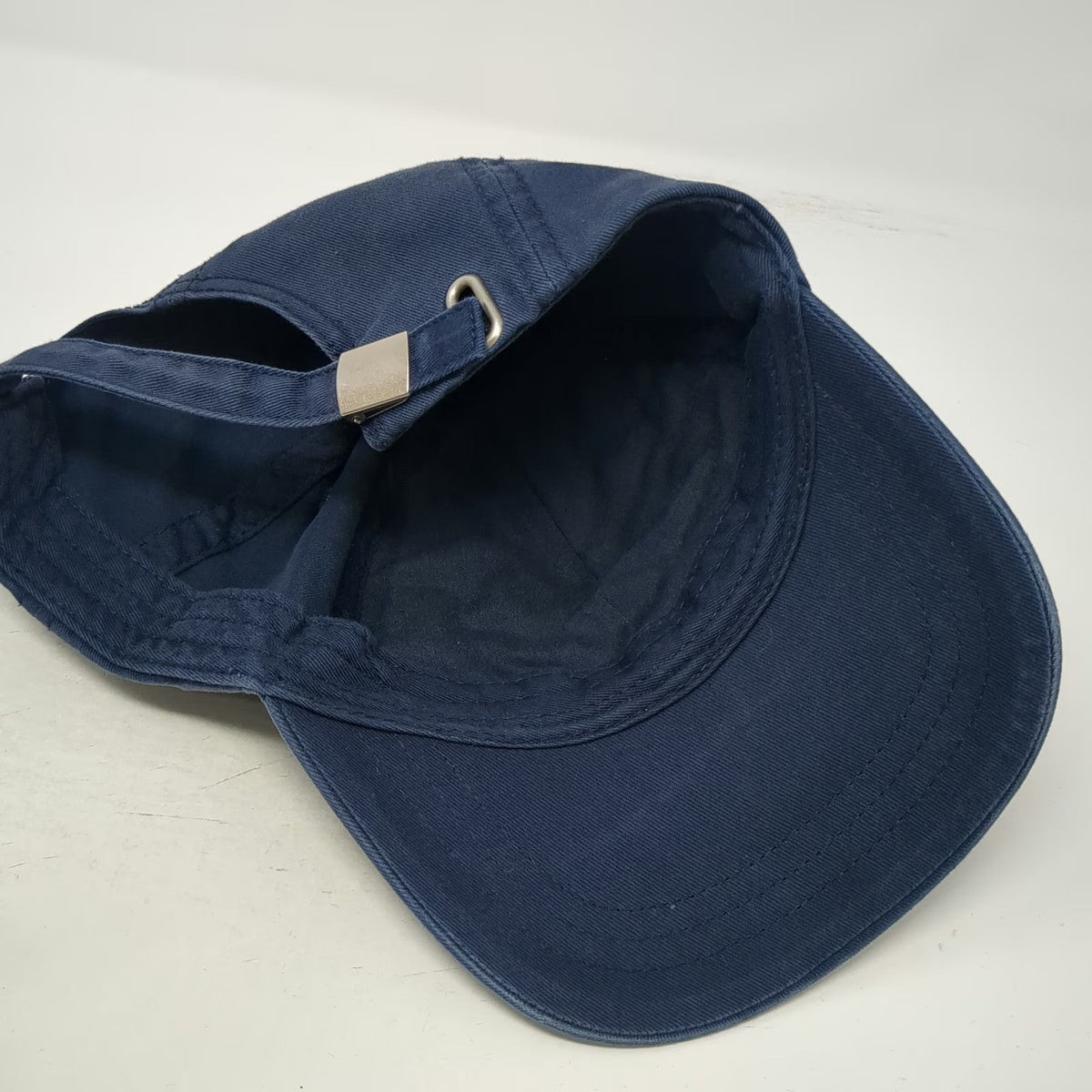 Blue One Size Baseball Cap Kvicksund Mälaren Sweden Coordinates Adjustable Hat