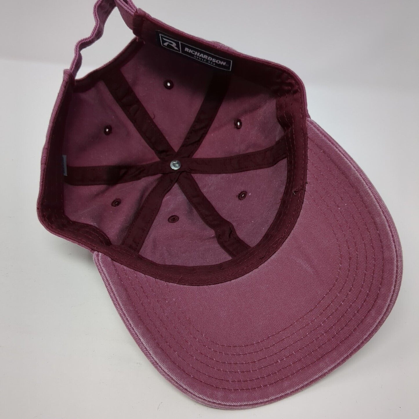 WCRA World Champions Rodeo Alliance Slideback Hat Red One Size 6 Panel