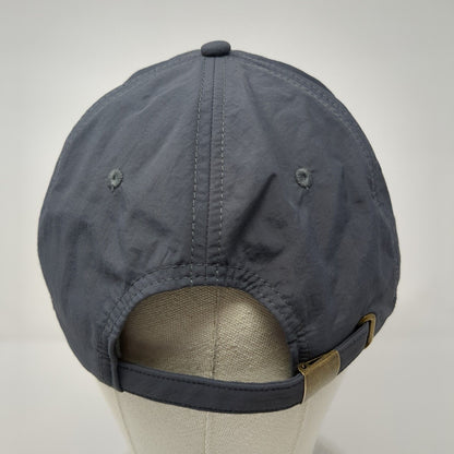 Unbranded Slideback Hat Gray 62cm Adjustable Solid Blank 6 Panel