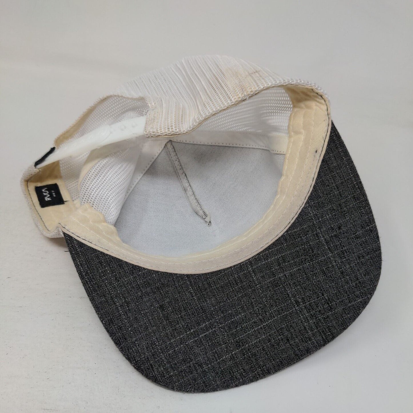 RVCA VA Patch Snapback Mesh Back Trucker Hat Multi Mid Fit Colorblock