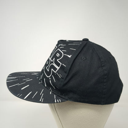 Star Wars 5 Panel Black One Size Hat Hyperspace Starfield Snapback Cotton