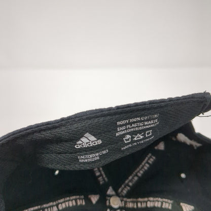 Adidas Aeroready Slideback Hat Black One Size 3 Stripes Logo Adjustable