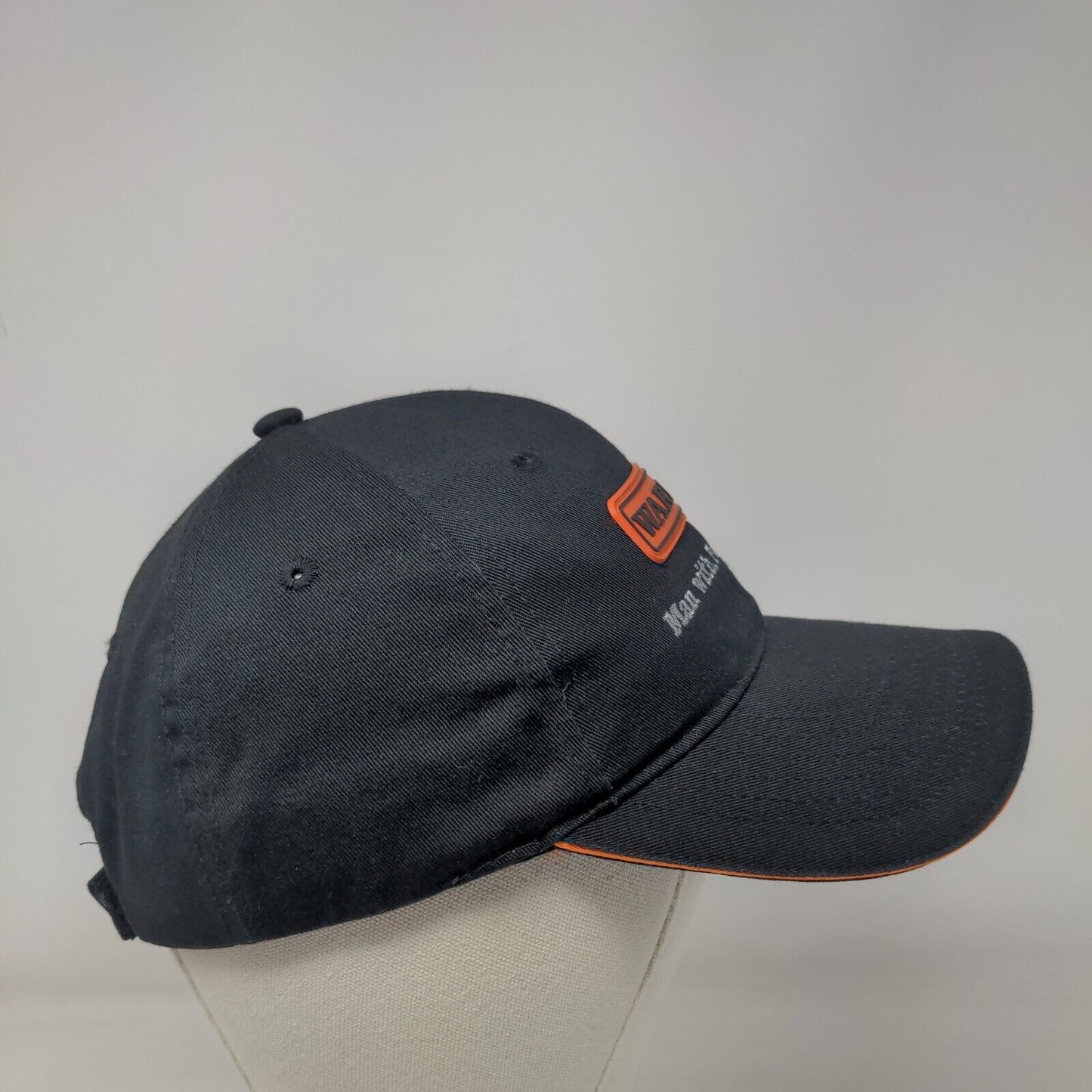 Warning! Man With Power Tools! Strapback Hat Black OSFA Embroidered