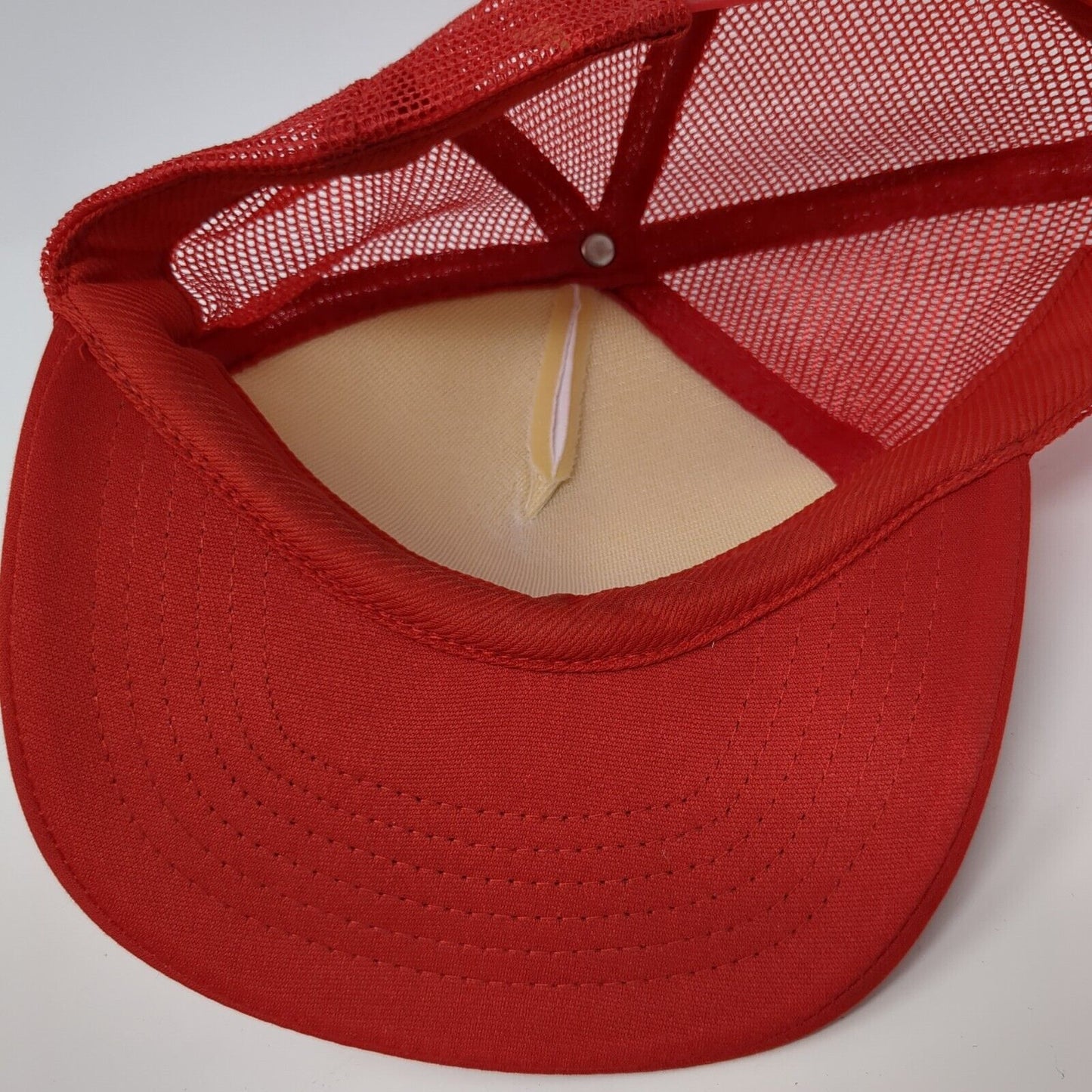 Ghost Riders Gun Fighters Oatman Arizona Snapback Trucker Hat Red OS Mesh Rope