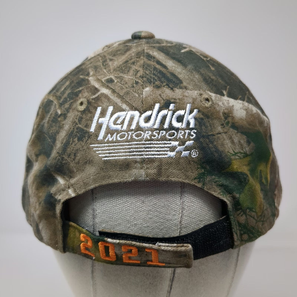 Hendrick NASCAR Champion Baseball Cap Green One Size Strapback 2021 Larson 5 Hat