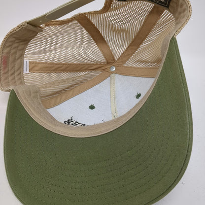 Richardson Trucker Hat Green One Size Dirty Little Roddys Mesh Back Snapback