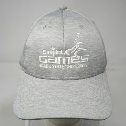 Sportsman Baseball Cap Gray One Size Simplot Games Idaho State University Hat