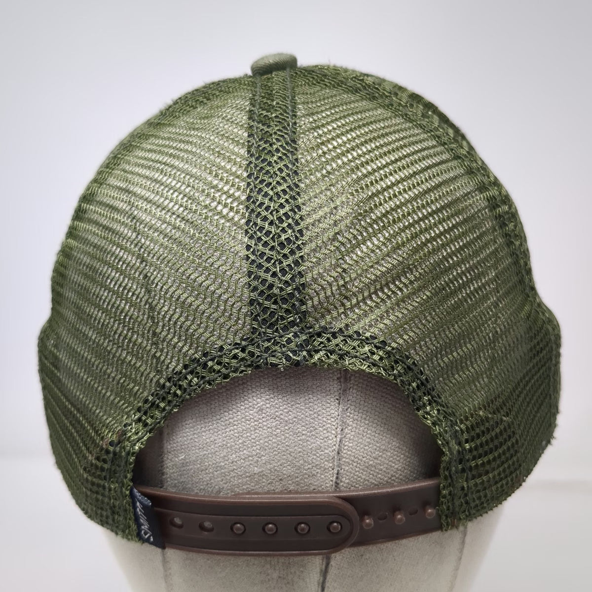 Smith Trucker Hat Green Camo One Size Mesh Back Snapback Patch Logo Graphic