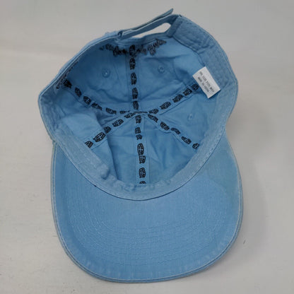 Palm Tree Strapback Hat Blue OSFM Embroidered 6 Panel Ron Jon Surf Shop
