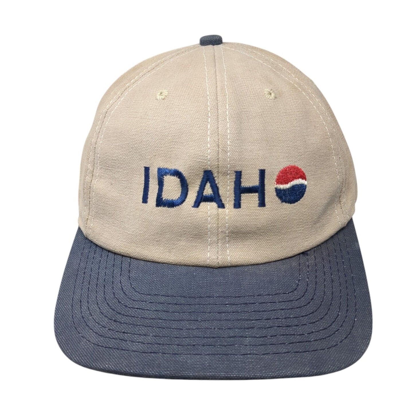 Idaho Pepsi Cola Snapback Hat Multicolor One Size Adjustable Embroidered