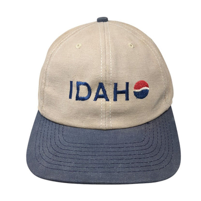 Idaho Pepsi Cola Snapback Hat Multicolor One Size Adjustable Embroidered