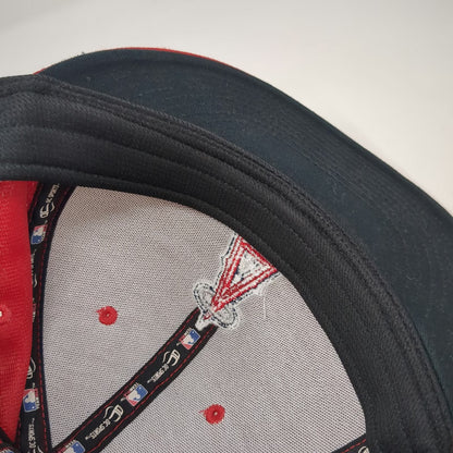 Los Angeles Angels MLB OC Sports Red One Size Baseball Cap Hat Curved Strapback
