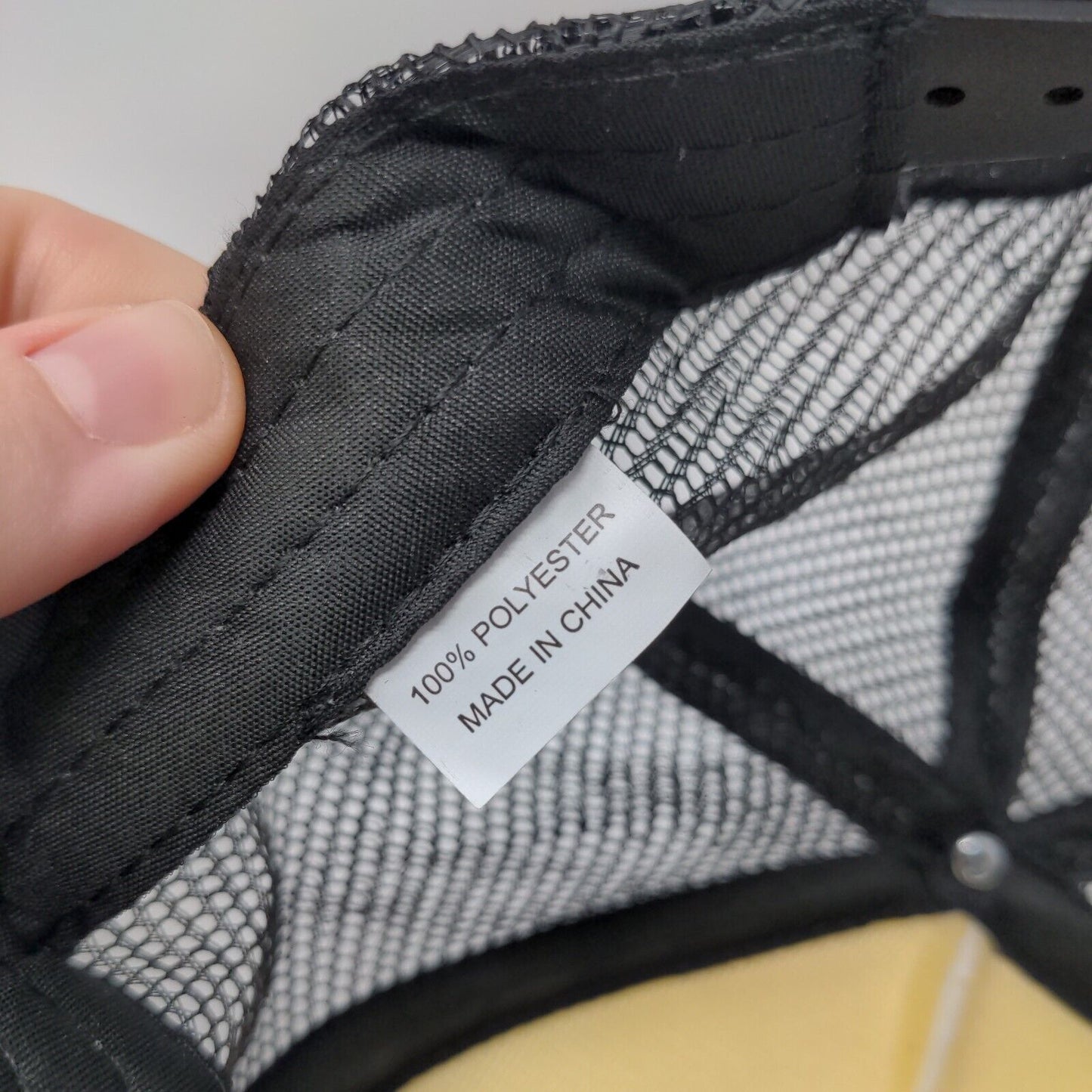 REI Co-op Mountain Climber Snapback Trucker Hat Black OSFA Mesh Back