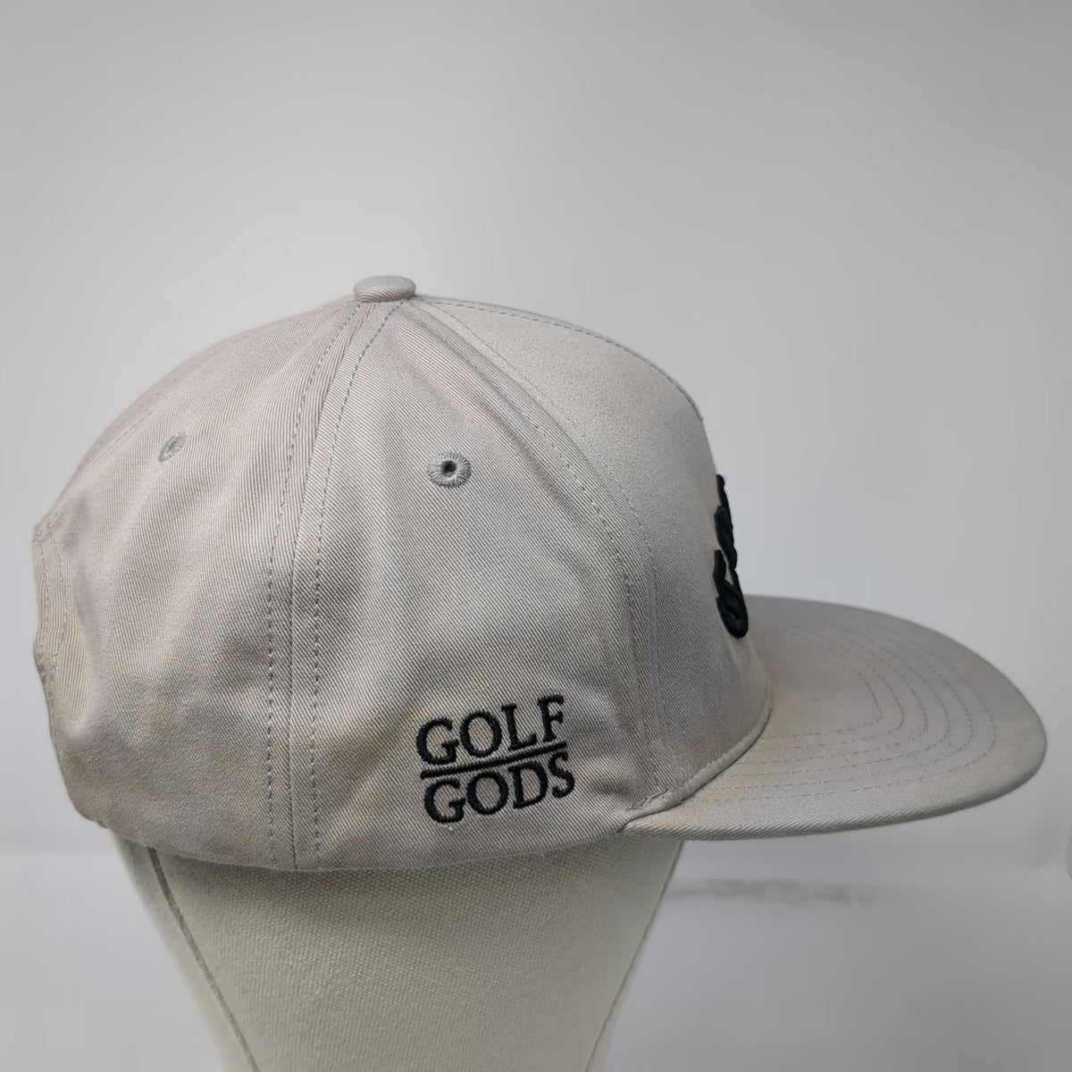 Golf Gods 5 Panel Gray One Size Snapback Cocaine Hookers Graphic Flat Brim Hat