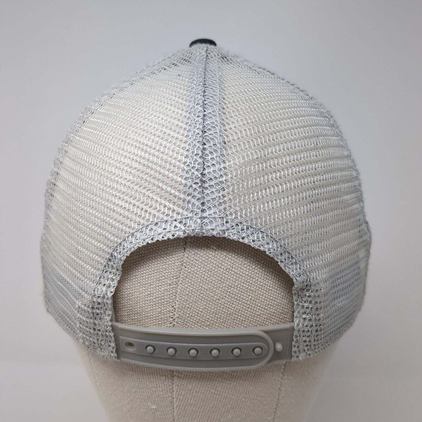 Prana Snapback Trucker Hat Multicolor OS Adjustable Striped 6 Panel Mesh Back