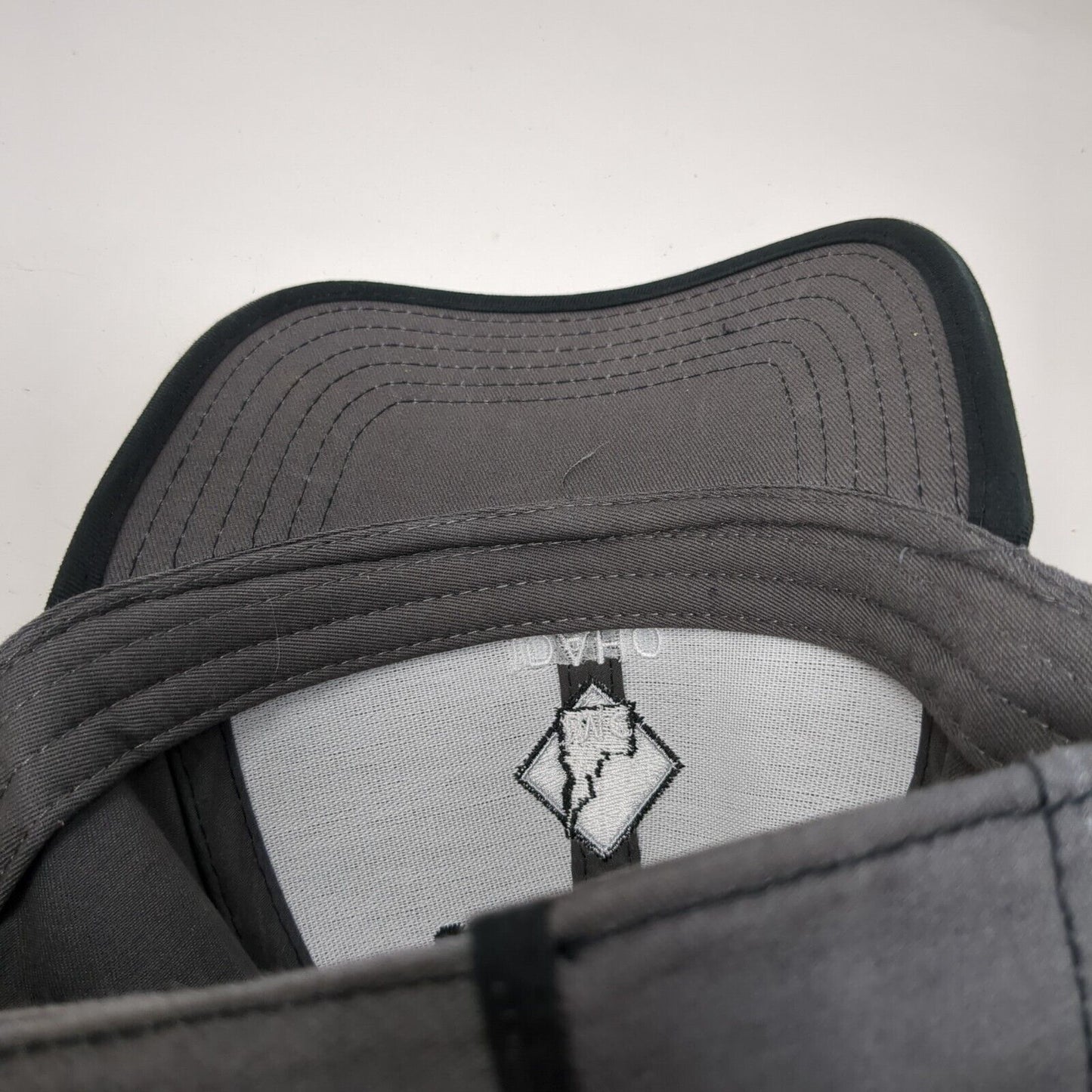 Idaho Materials & Construction Strapback Hat Gray OS Adjustable Embroidered Otto