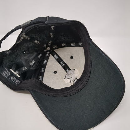 Las Barrancas Slideback Hat Black One Size Embroidered Adidas 3 Stripes