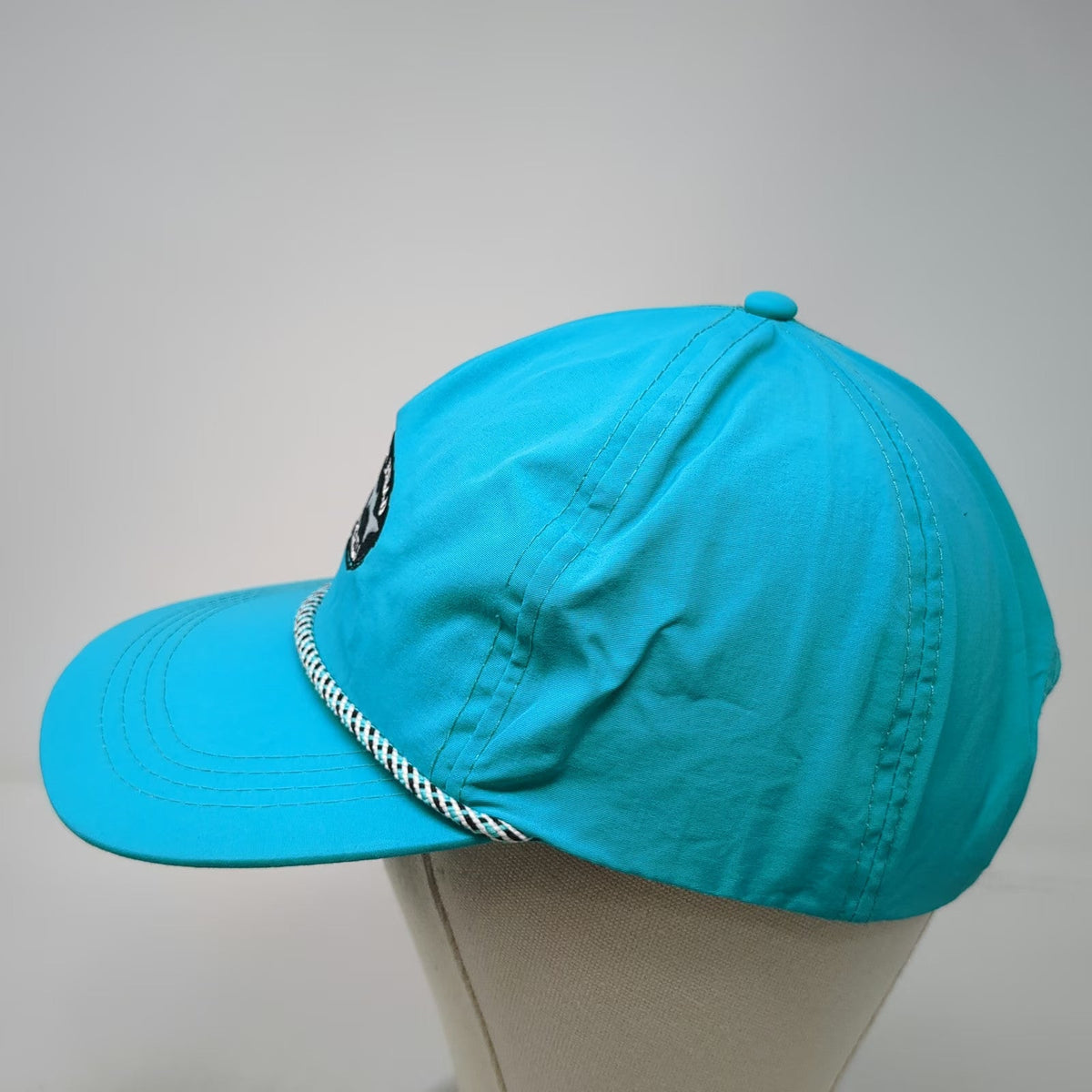 Dogfish Head Cocktails Hat 5 Panel Blue OSFM Rope Snapback Shark Logo Brewery