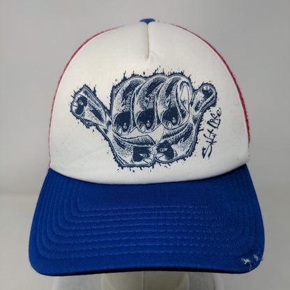Salt Life Snapback Trucker Hat Multicolor OSFM Adjustable Mesh Back Polyester
