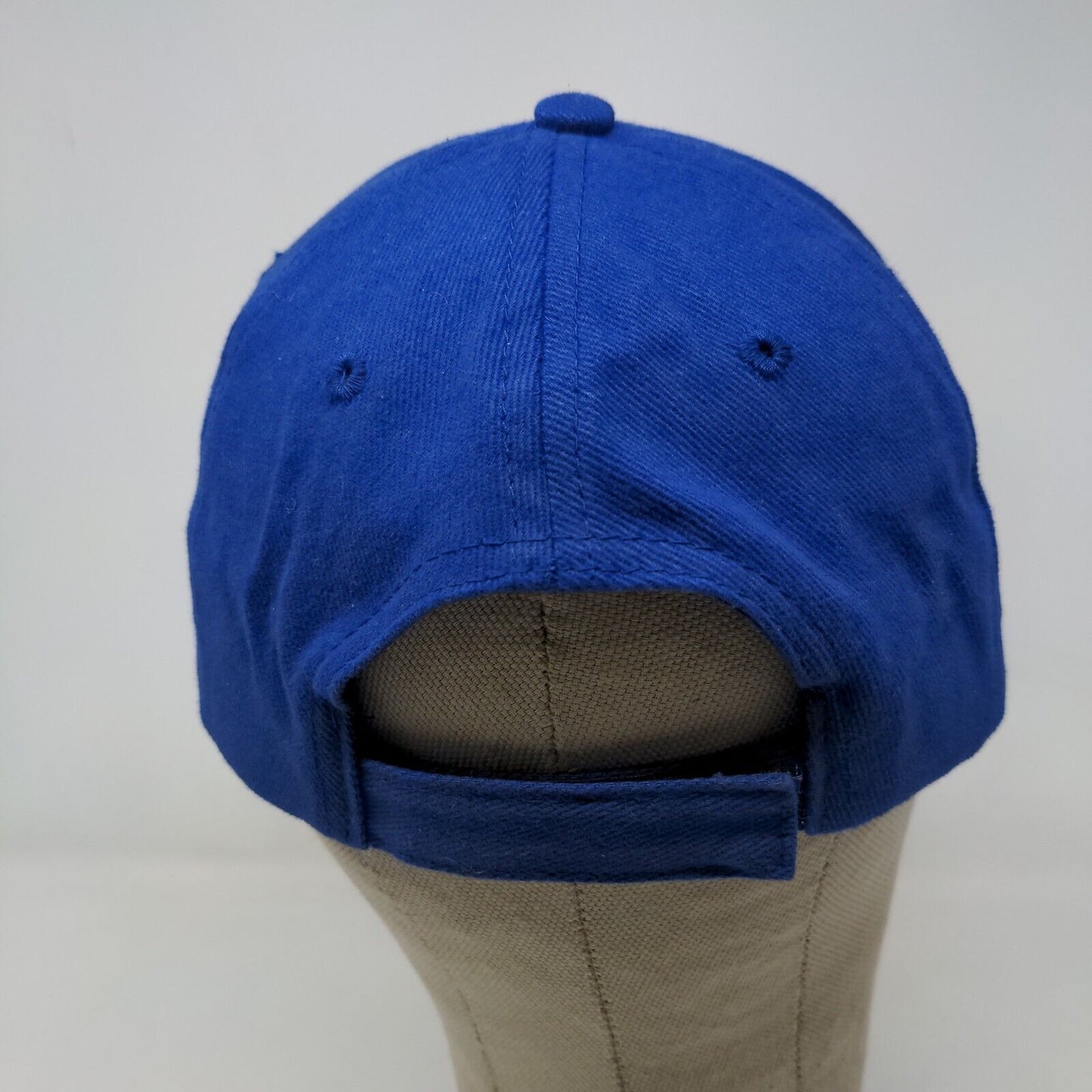 AC Delco Men's Strapback Hat Blue OSFM Embroidered Logo Cotton