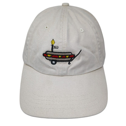 Lucky Dogs Slideback Hat Tan One Size Adjustable Embroidered Paramount