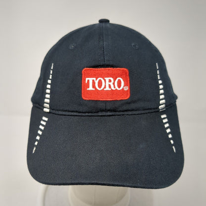 TORO MTI Distributing Slideback Hat Black OS Adjustable Embroidered 6 Panel