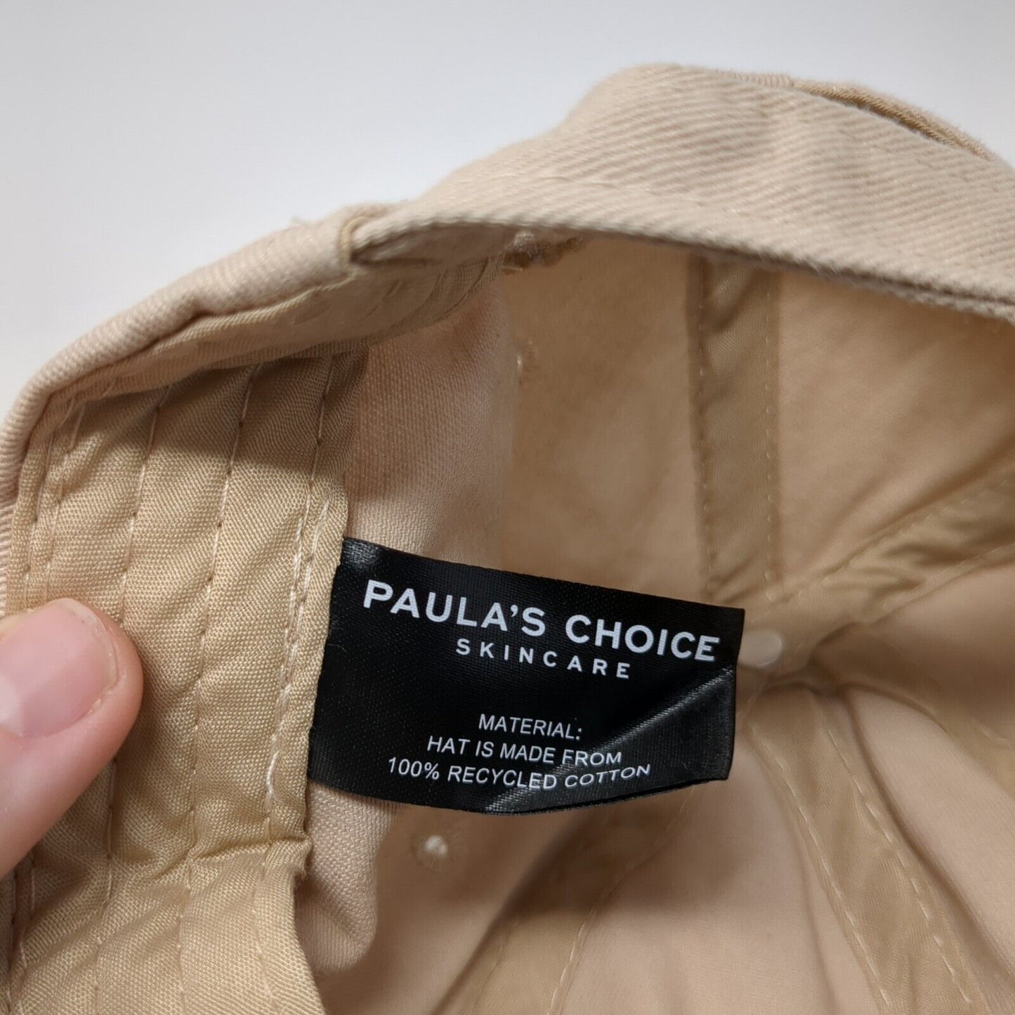 Paula's Choice Team SPF Slideback Hat Tan One Size Solid Adjustable