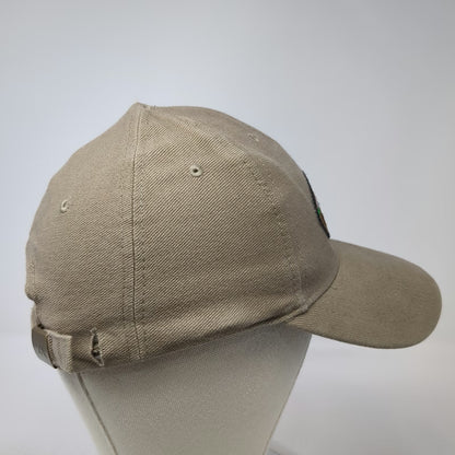 Mohr's Baseball Cap Brown One Size 2008 Cartoon Chuckwagon Patch Slideback Hat