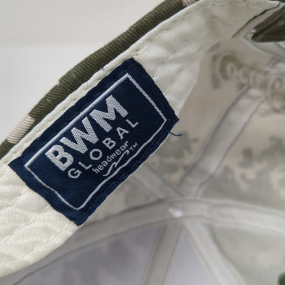 BWM Global Baseball Cap Green OSFM Digital Camo Coca-Cola W Eagle Logo Hat Strap
