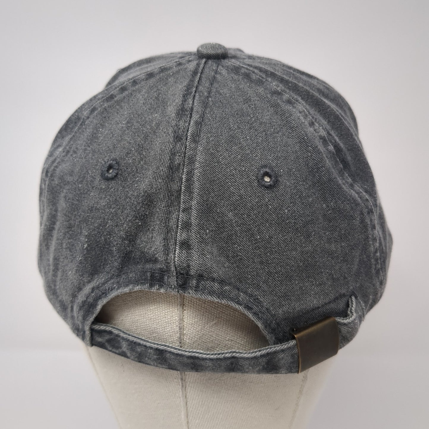 Just Wright Slideback Hat Gray One Size Adjustable Embroidered Otto