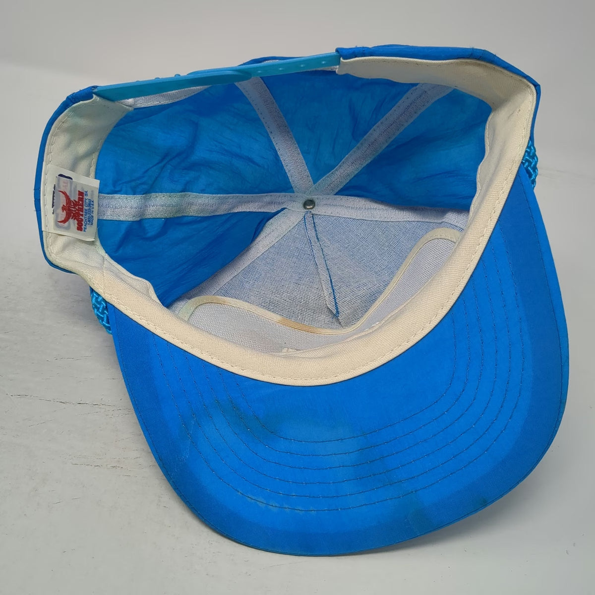 Southern Trucker Blue Hat IVECO Diesel Truck Rope Snapback USA Logistics Vintage
