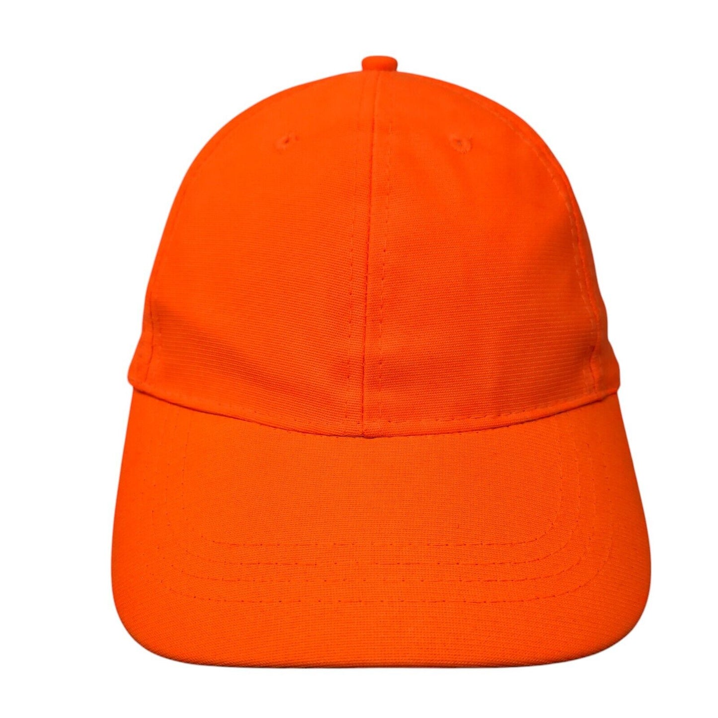 Paramount Outdoors Strapback Hat Orange OSFM Adjustable Blank 6 Panel