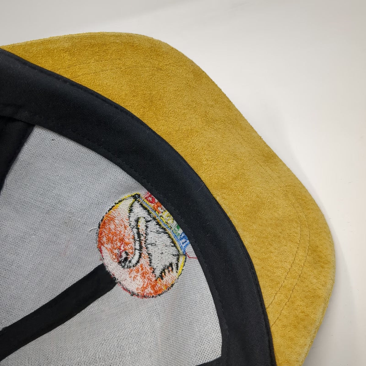 Perth Western Australia Green Baseball Cap One Size Leather Suede Hat Koala Swan