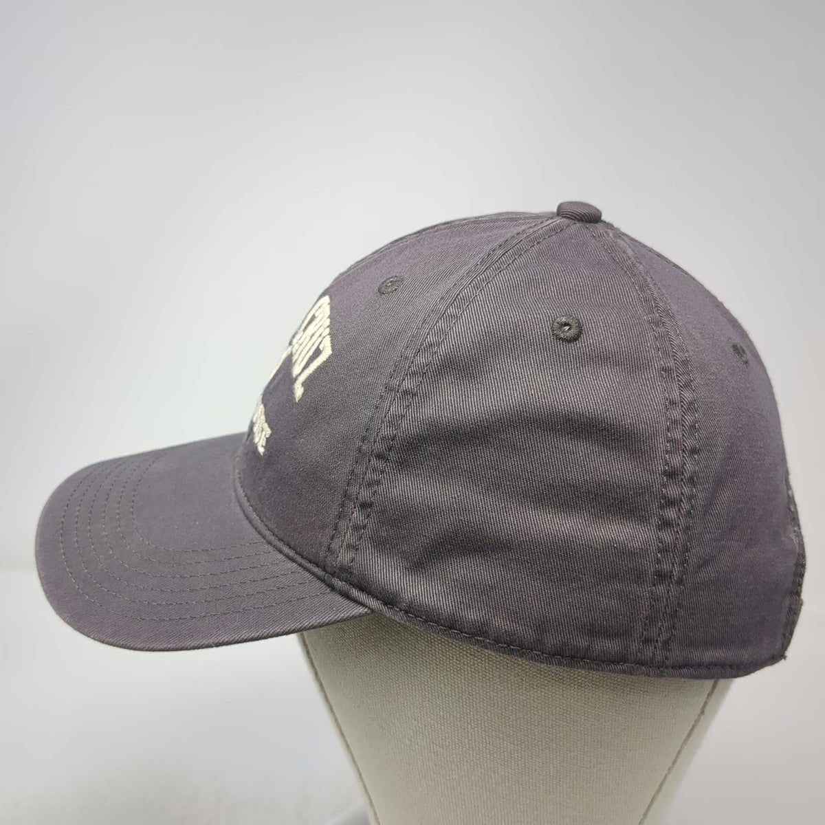 Legacy Santa Cruz Hang Loose Gray Baseball Cap One Size Shaka Logo Hat